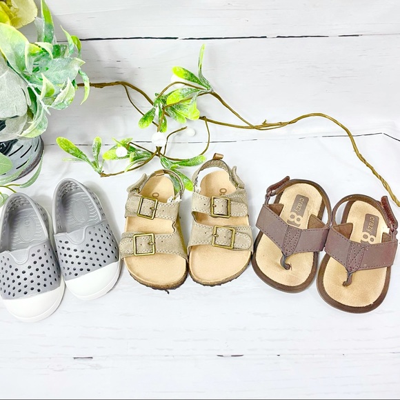 OshKosh B'gosh Other - Toddler Boys Summer Sandals (3 Pair)